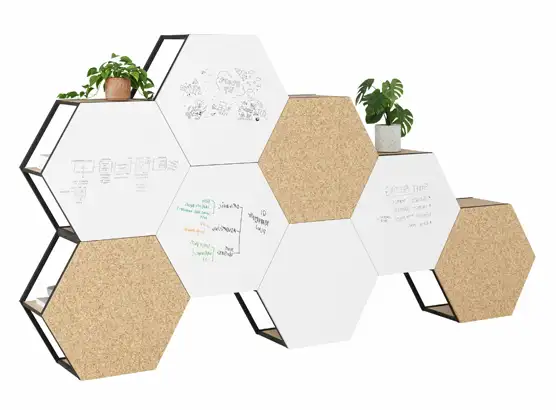 Honeycomb Office Storage