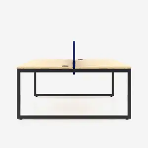 Loop leg bench desk
