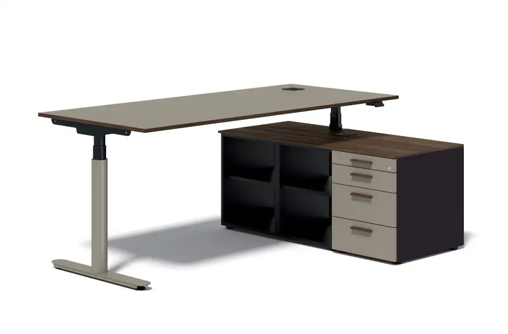 Nuvola height-adjustable executive desk