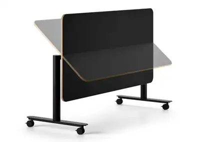 Nuvola mobile tilting conference table