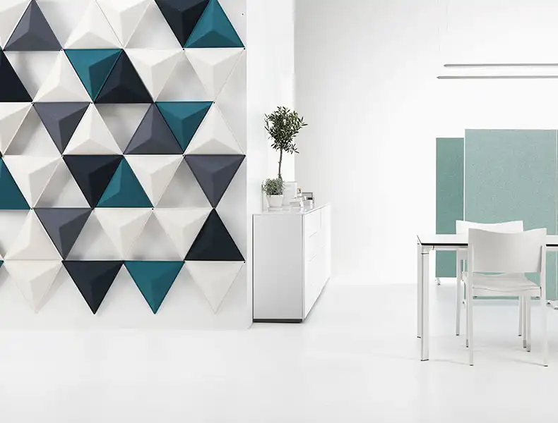 Aircone Acoustic suspended wall panels