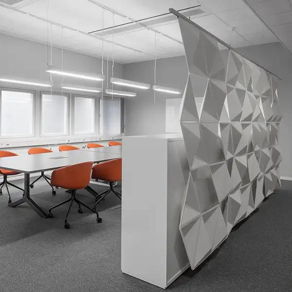 Aircone Geometric 3D acoustic room divider