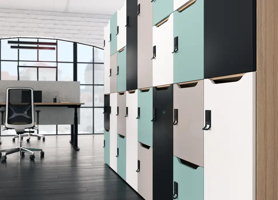 Locker Wall Office Storage