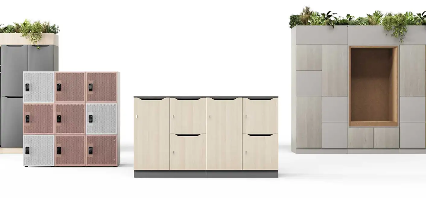 Locker Wall Storage examples