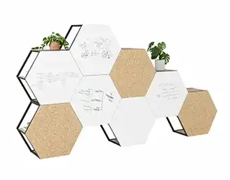 Honeycomb office storage