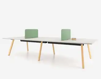 Contemporary bench desk