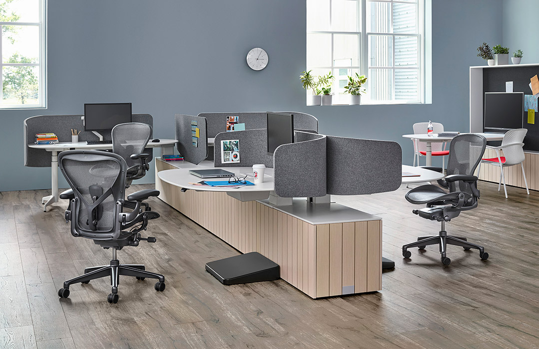 Aeron chairs in office